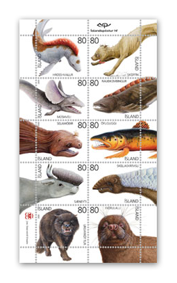 519 Sheet - Icelandic Legendary animals