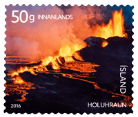 633A- Volcanic Eruption in Holuhraun - Self-adhesive