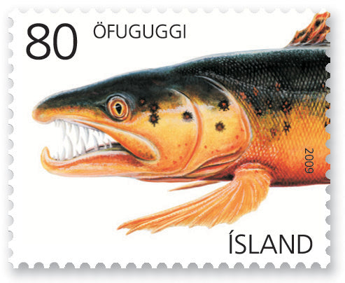 519F - Icelandic Legendary animals - Reverse-fin trout