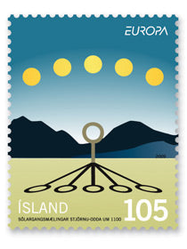 523A - Europa stamp 2009 - Astronomy
