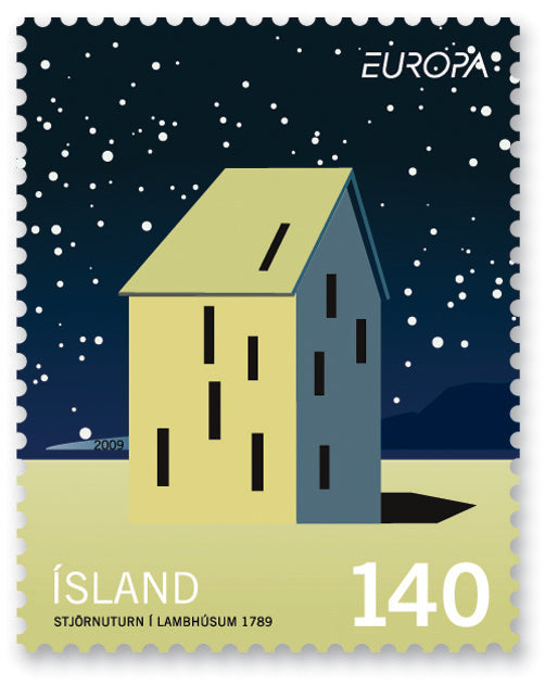 523B - Europa stamp 2009 - Astronomy