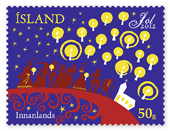 582A - Christmas Stamp 2012 - Self-adhesive