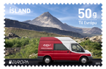 588A - Europa Stamp 2013 – Postal Vehicles - Self-adhesive
