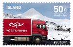 588B - Europa Stamp 2013 – Postal Vehicles - Self-adhesive