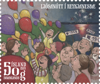 604C - Town Festivals II - The Night of Lights - Self-adhesive