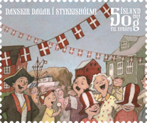 604D - Town Festivals II - Danish Days - Self-adhesive