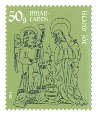 611B - Christmas Stamp 2014 - Self-adhesive