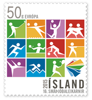 618A - The Games of the Small States of Europe 2015 - Self-adhesive