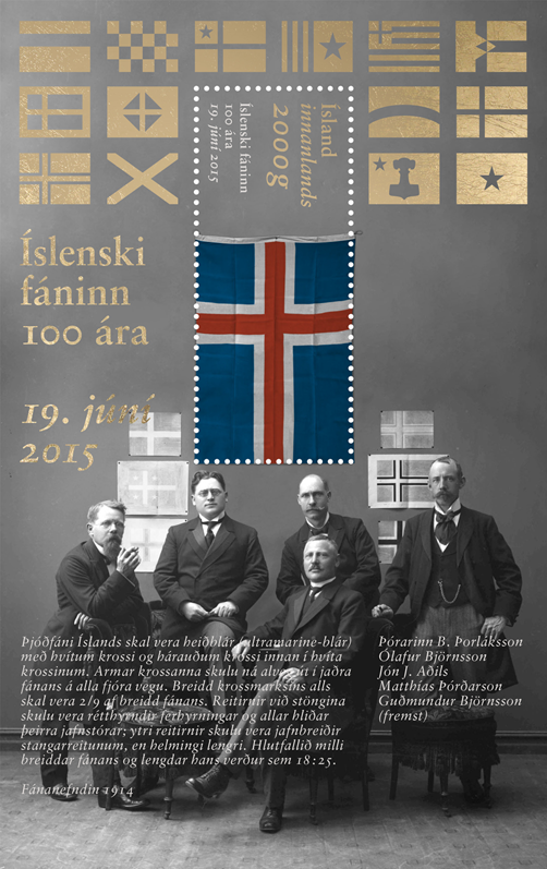 621A - The Centenary of the Icelandic Flag - 2015