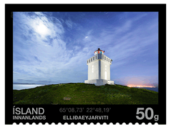 622A - Lighthouses V - The Elliðaey lighthouse - Self adhesive