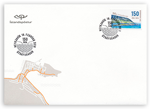 627FDCS - The Town of Ísafjörður 150th Anniversary