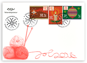 640FDCS - Christmas Stamps 2016
