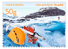 645B - Tourist Stamps VI - Glacier tours - 50g World
