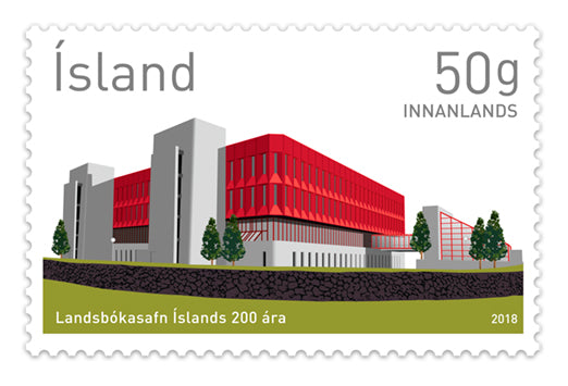 659A - The National Library of Iceland 200th Anniversary - Self-adhesive - 50g domestic