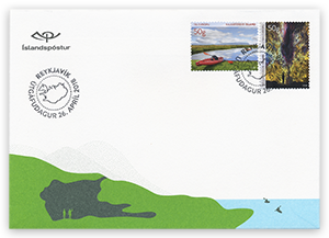 663FDCS - Tourist stamps VII – Caving and Kayaking