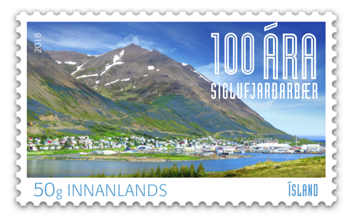 664A - Siglufjörður 100th Anniversary - Self-adhesive - 50g domestic
