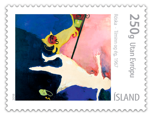 674D - Icelandic Art IX - SÚM - Róska - Time and I - 250g World