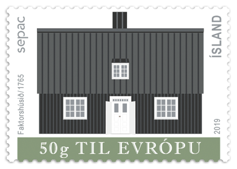 687A - SEPAC - Gömul íbúðarhús - Sjálflímandi - 50g til Evrópu