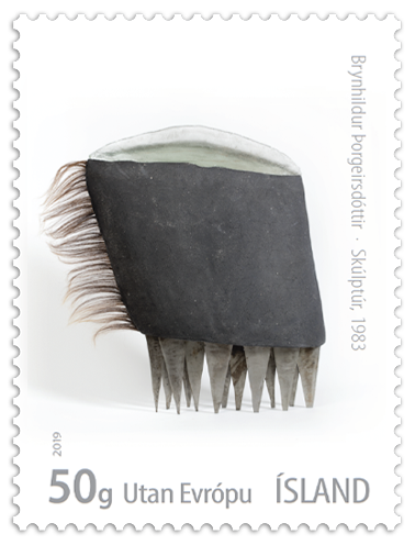 689C - Icelandic art X – New expressionism of the eighties - 50g outside Europe