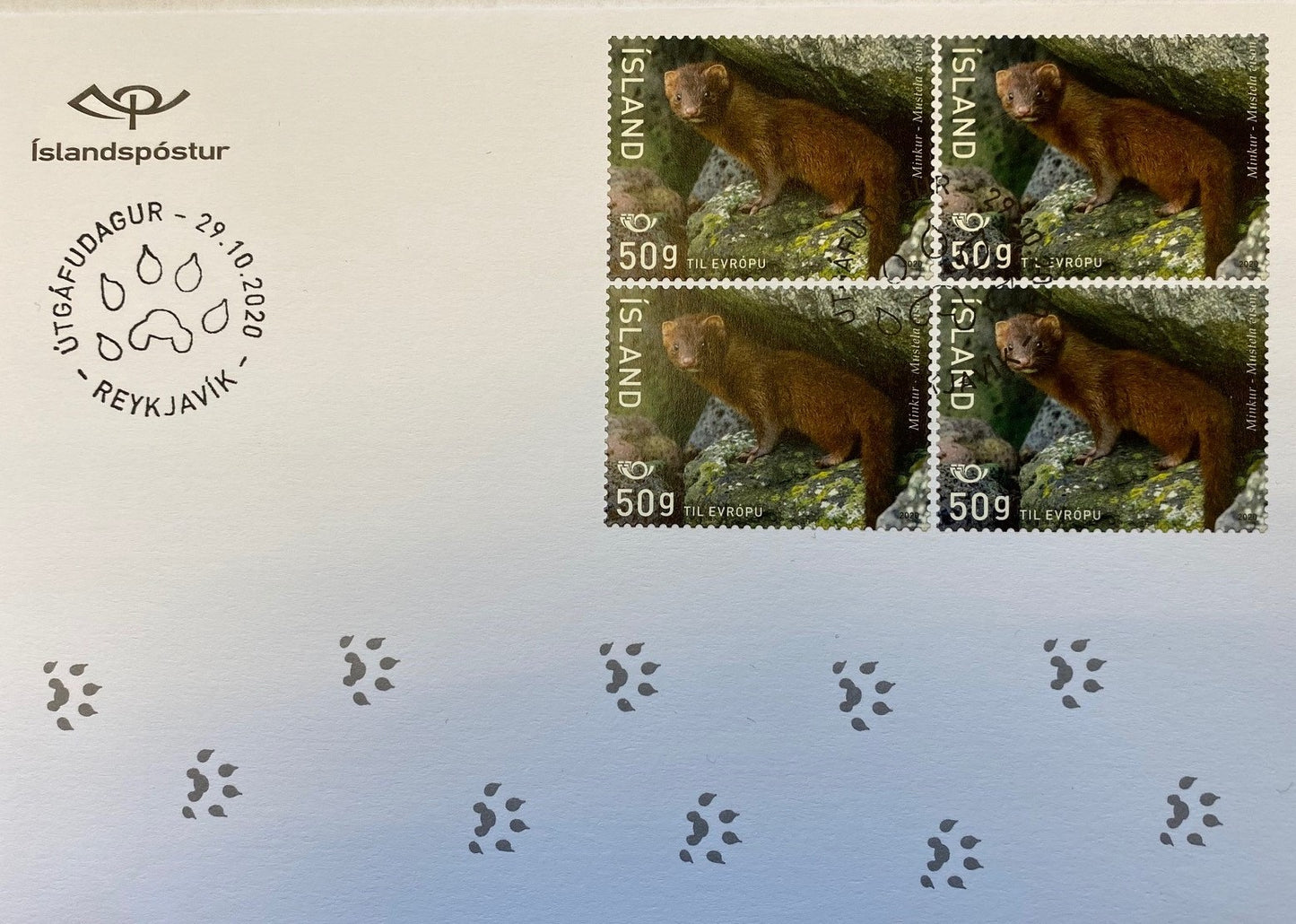 700FDC4 - Norden stamp 2020