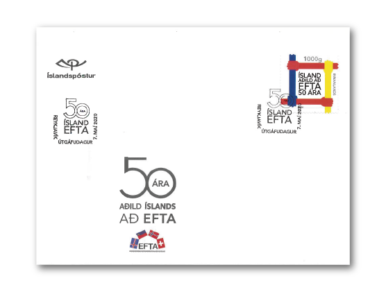 692FDCS - Aðild Íslands að EFTA 50 ára