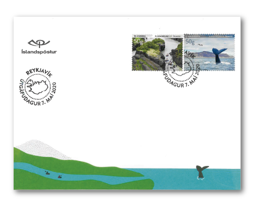 697FDCS - Tourist stamps IX