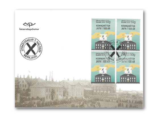 695FDC4 - 100 years of equal voting rights for all Icelandic citizens