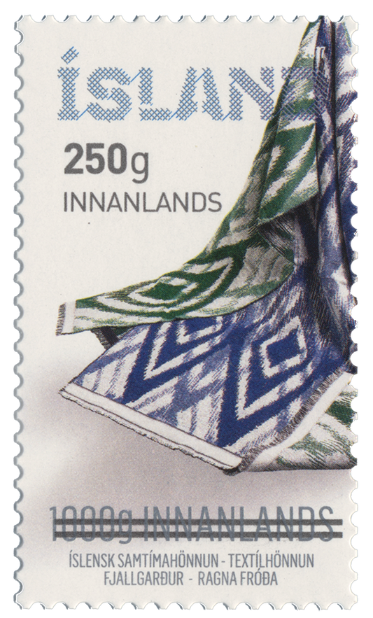 707A - Overprinting-Icelandic contemporary design VIII – Textile design - Ragna Fróðadóttir – Self-adhesive