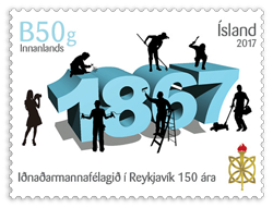 642A - The Reykjavík Craftsmen Guild - Self-adhesive