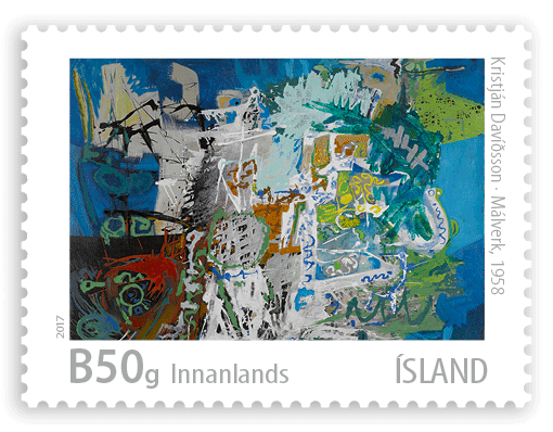 655A - Icelandic Art VIII – Lyrical Abstraction in the 1950s and 1960s