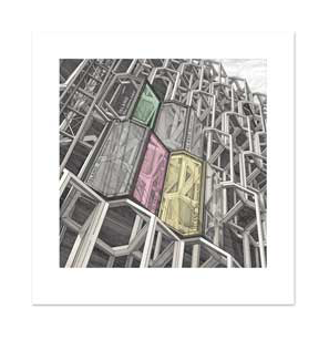 552A - Harpa Reykjavik Concert Hall and Conference Centre - 5 x 305 = 1525 ISK - Self-adhesive - 2011