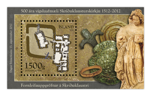 579A - Day of the Stamp - Archeological Excavations at Skriðuklaustur - 2012