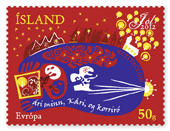 582B - Christmas Stamp 2012 - Self-adhesive