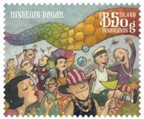 587A - Town Festivals I- The Reykjavík Gay Pride - Self-adhesive