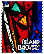 596A - Christmas Stamp 2013 - Self-adhesive