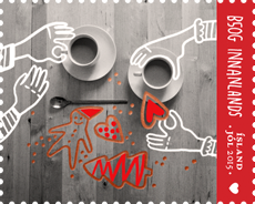 625A - Christmas Stamp 2015 - Self-adhesive