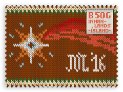 640A - Christmas Stamp 2016 - Self-adhesive