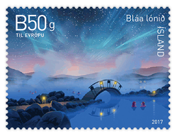 648A - Year of Sustainable Tourism for Development - The Blue Lagoon - Self-adhesive