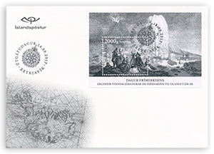 654FDCS - Day of the Stamp – 250 years of foreign expeditions and traveling to Iceland