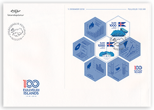 658FDCS - Fullveldi Íslands 1918-2018