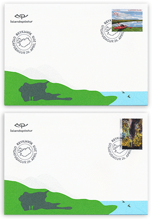 663FDC1 - Tourist stamps VII – Caving and Kayaking
