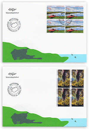 663FDC4 - Tourist stamps VII – Caving and Kayaking