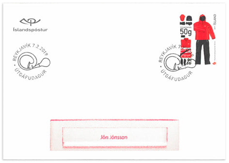 679FDCS - Póstmannafélag Íslands 100 ára