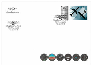 685FDCS - Flug á Íslandi 100 ára