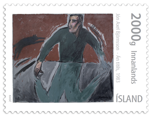 689D - Icelandic art X – New expressionism of the eighties - 2000g domestic