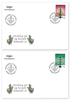 690FDC1 - Jólafrímerki 2019