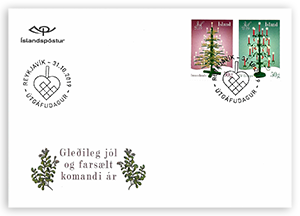 690FDCS - Jólafrímerki 2019