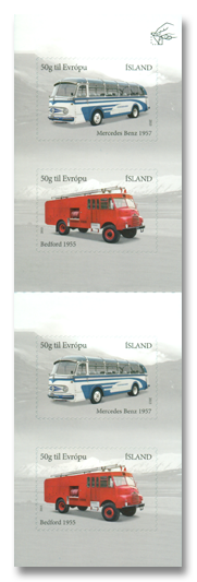 H102 - The Automobile Age 1913-2013 - 4 x 360 = 1440 ISK - Self-adhesive