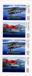 H080 - Civil aviation in Iceland - Avro 504K & Waco ZKS-7 - 2009 - 4 x 90 = 360 ISK