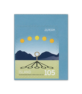 H082S - Europa stamp 2009 - Astronomy - Single stamp from H82 - Self-adhesive